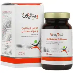 کپسول نرم مولتی ویتامین مینرال ویتالی تون ۶۰ عددی