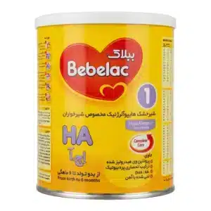 شیر خشک ببلاک HA 1 میلوپا 400 گرمی مشهد دارو.