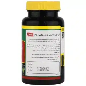 سافت ژل ویتامین D3 1000 نورم لایف مشهد دارو